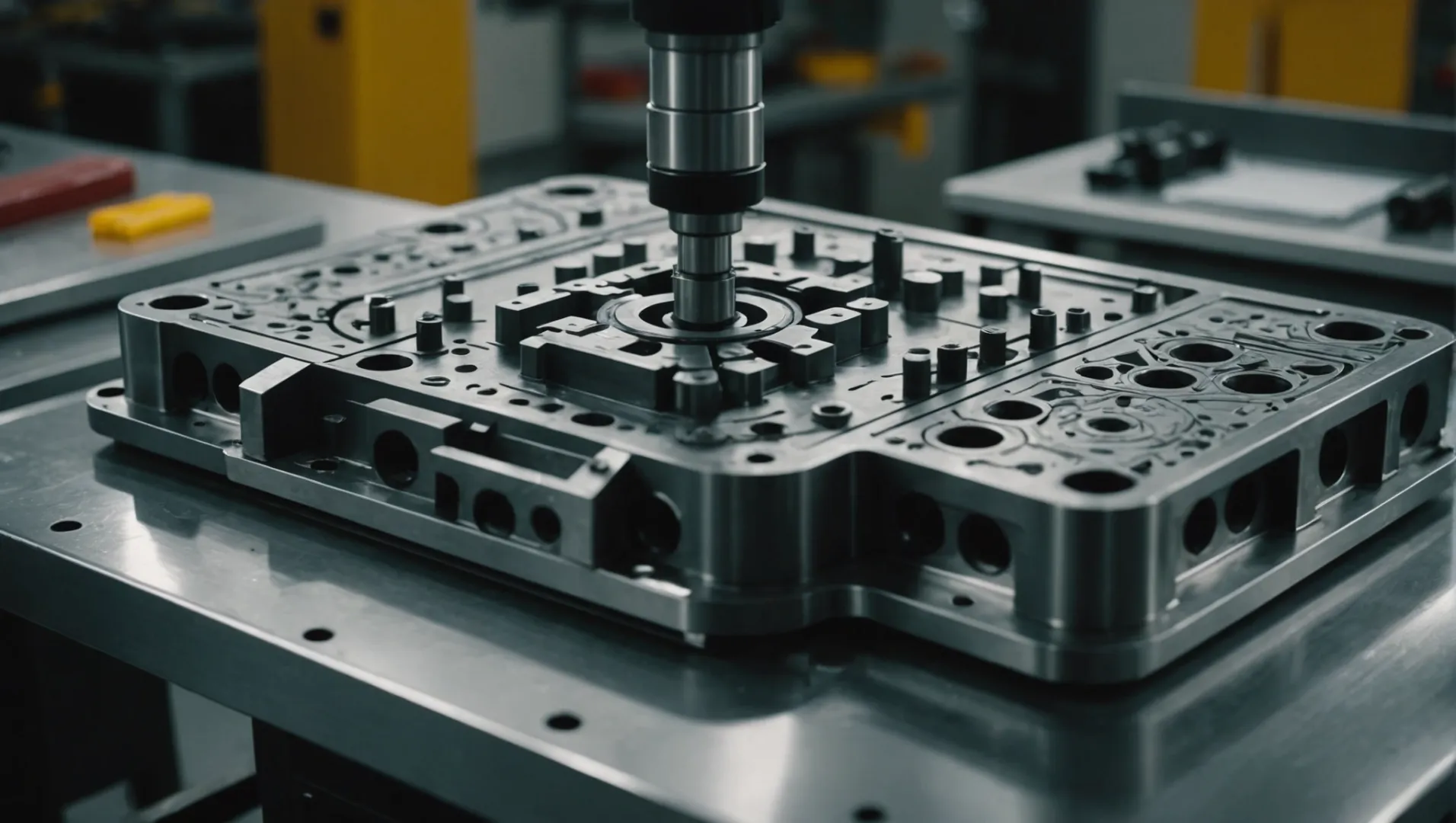 Complex mold design with intricate injection molding process