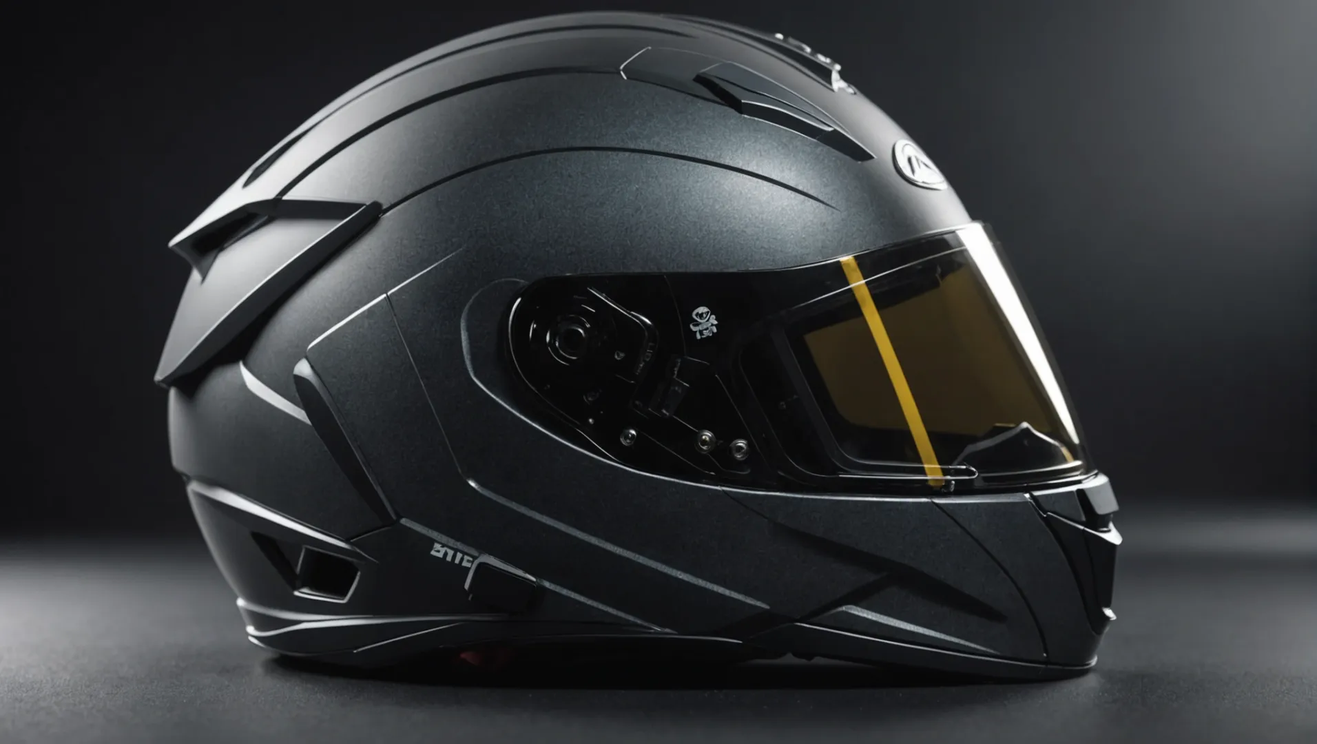 Close-up of an injection-molded sports helmet