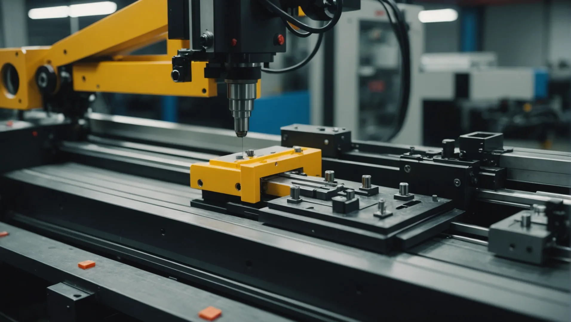 Injection molding machine with material properties chart