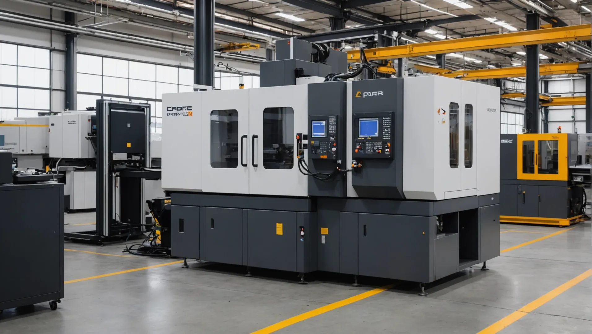 Injection molding machine setup for PEEK processing