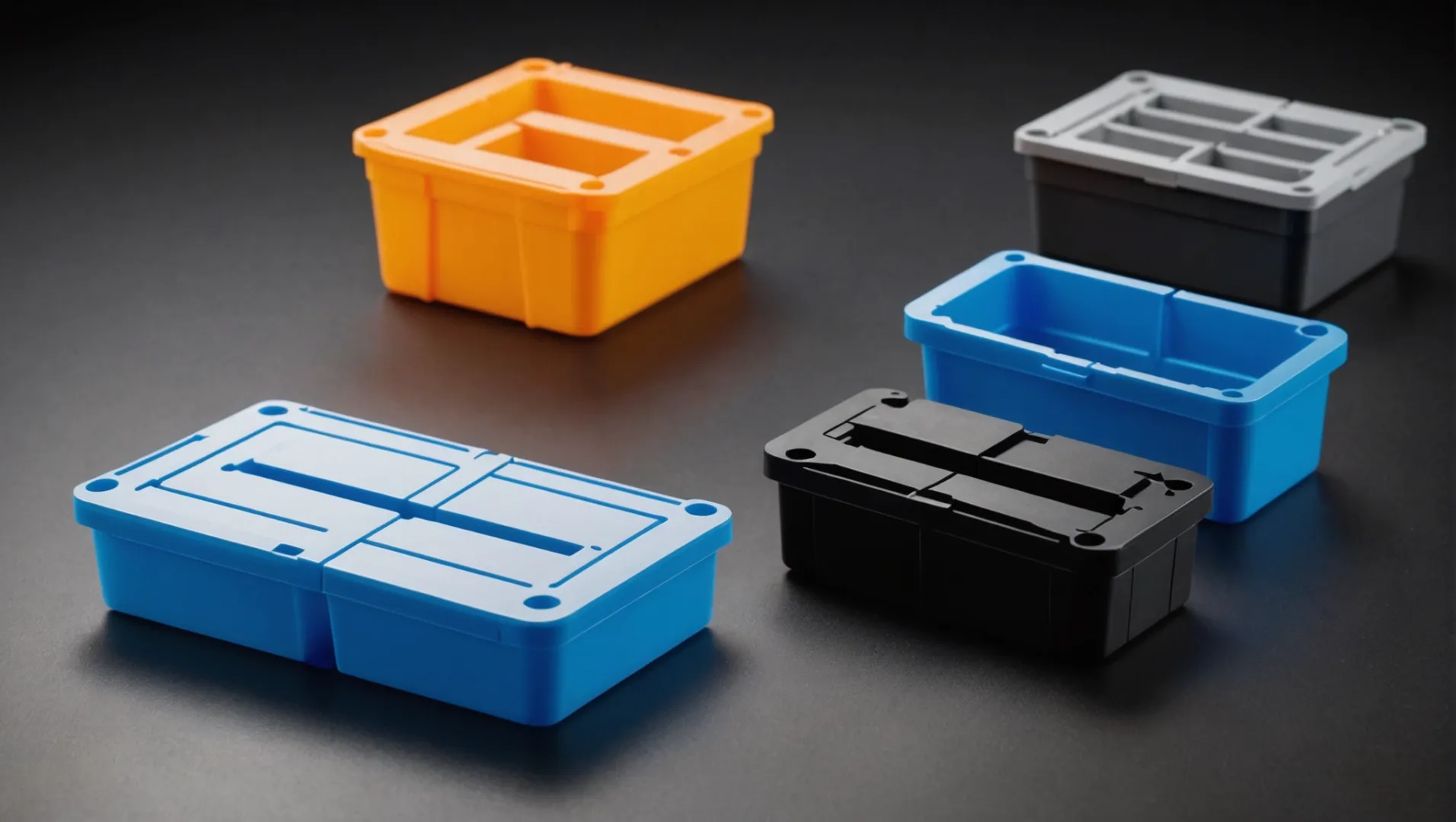 Innovative injection molding product design with two-color and thin-wall features