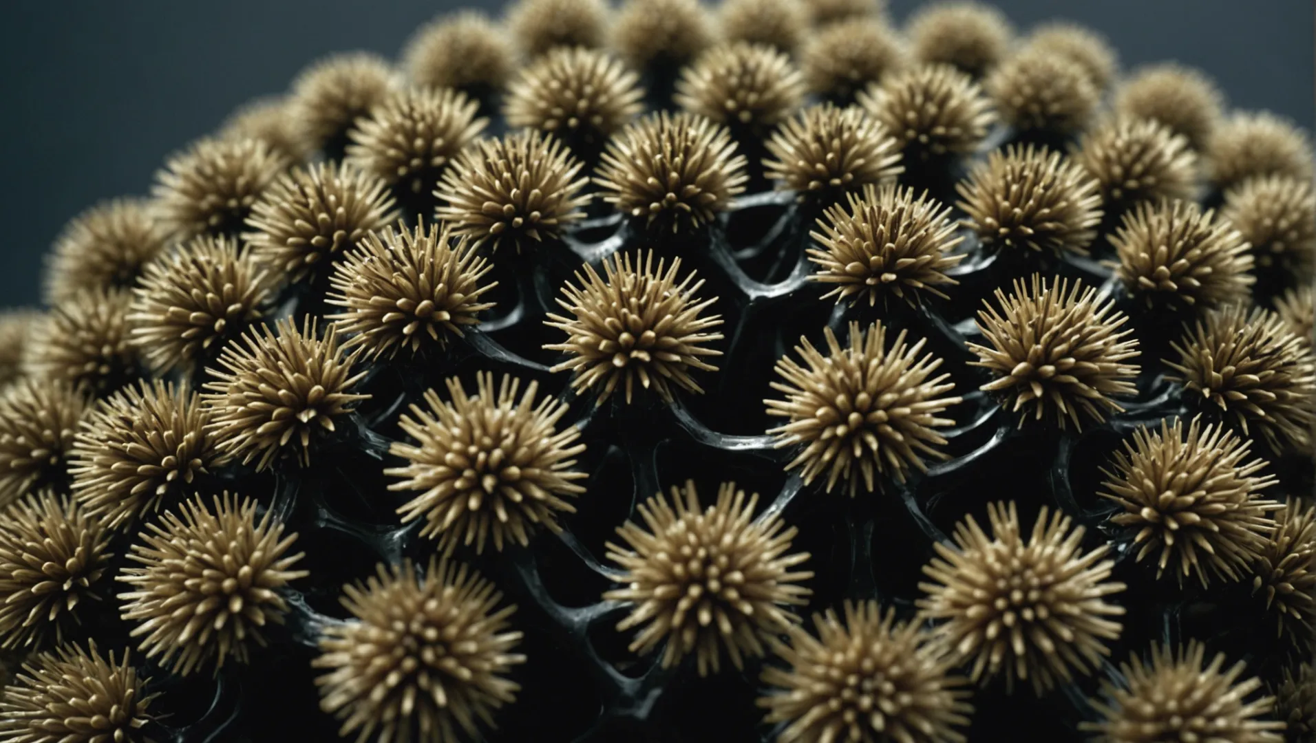 Close-up of a plastic part with burrs along the edges.