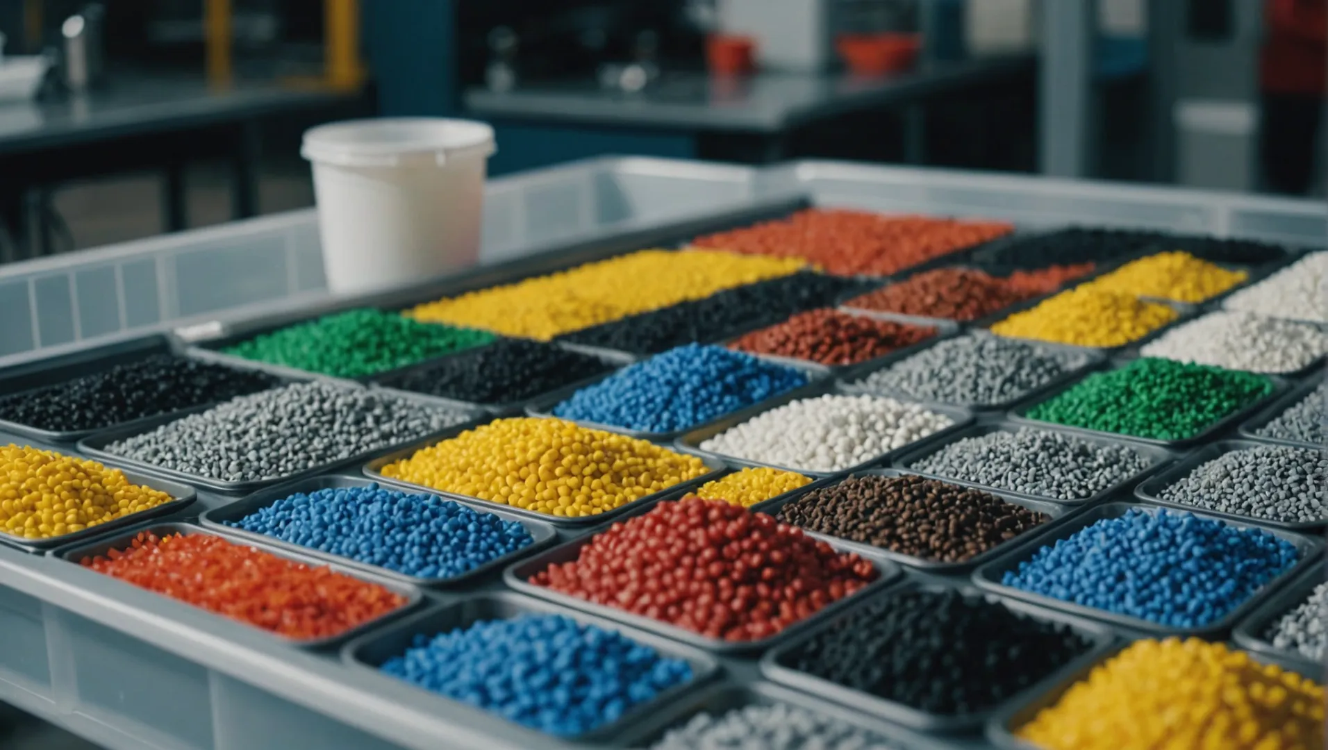 Raw material preparation for injection molding process