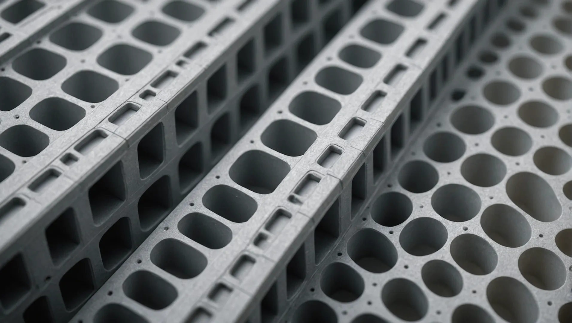 Structural design with ribs and uniform wall thickness to prevent humidity deformation