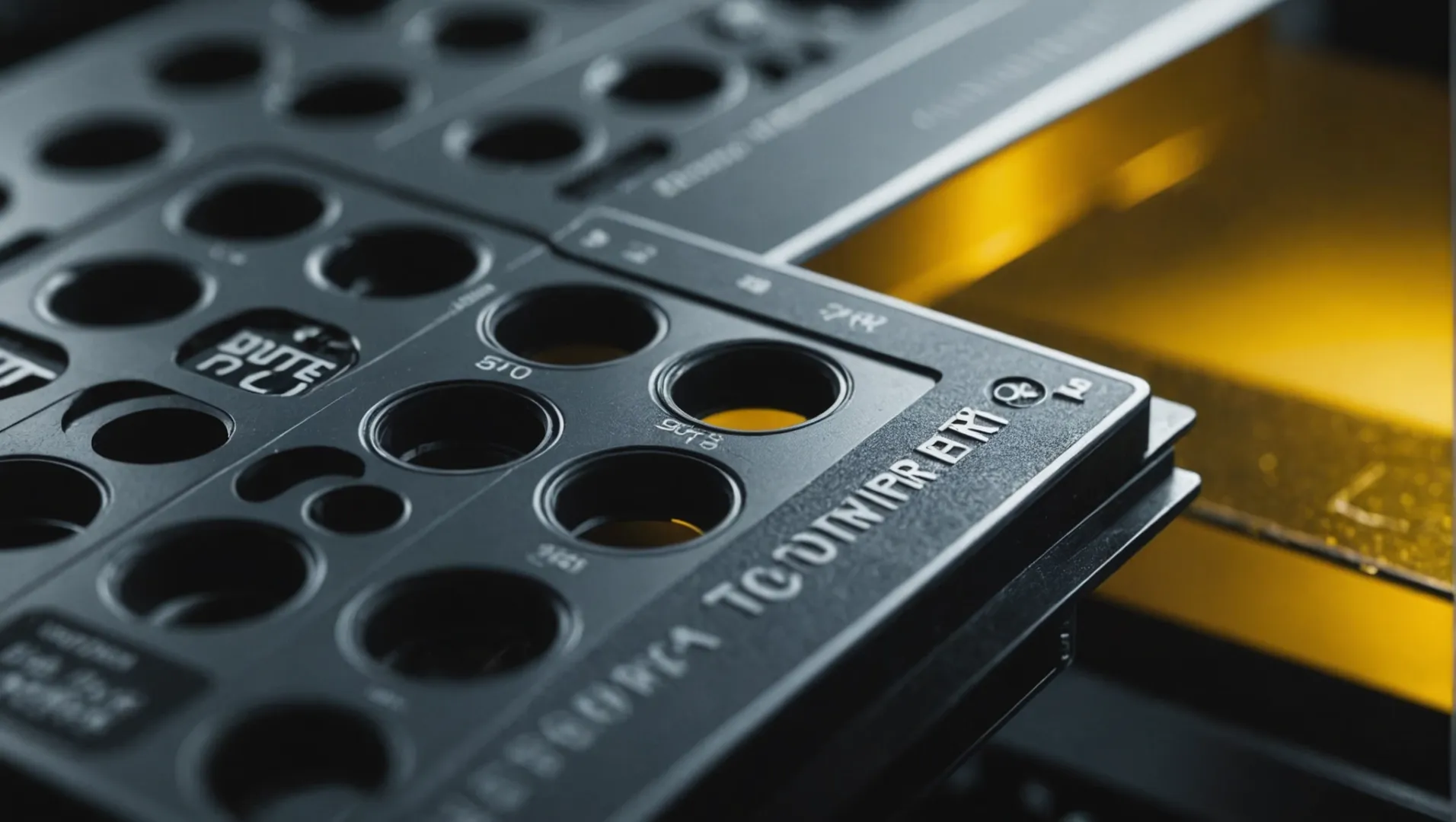 Image showing defects in manufacturing due to temperature variations, including warping and dimensional inaccuracies.