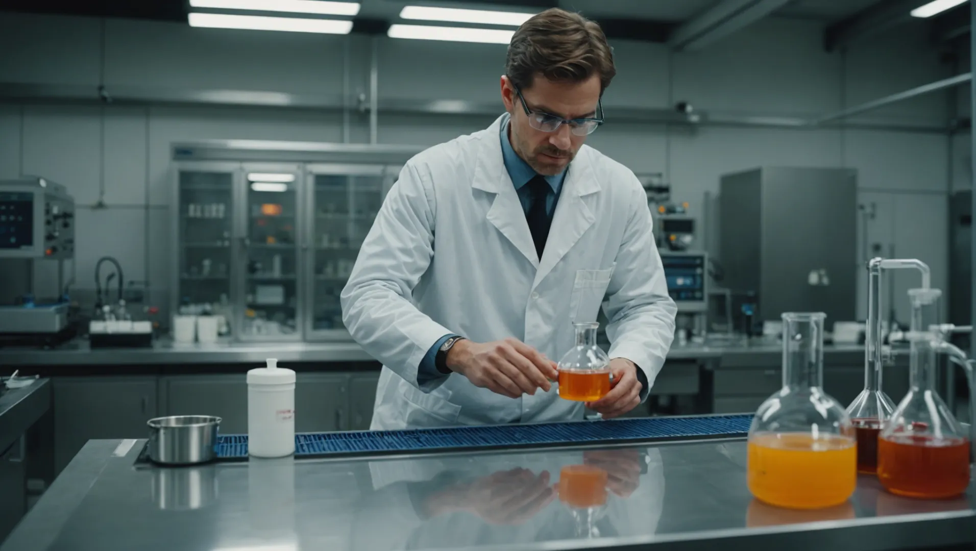 Wax liquid preparation process in a laboratory setting